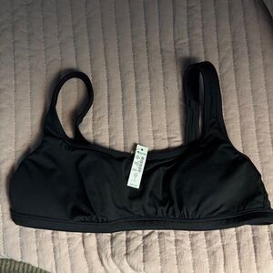 Madewell Black Bikini top